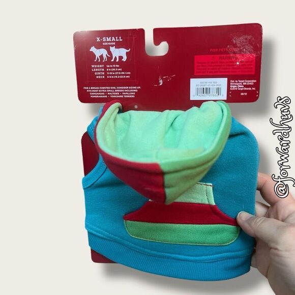 Bundle Sale 3 for $15 | Wondershop Puppy Dog Hoodie Size X-Small - Picture 3 of 6